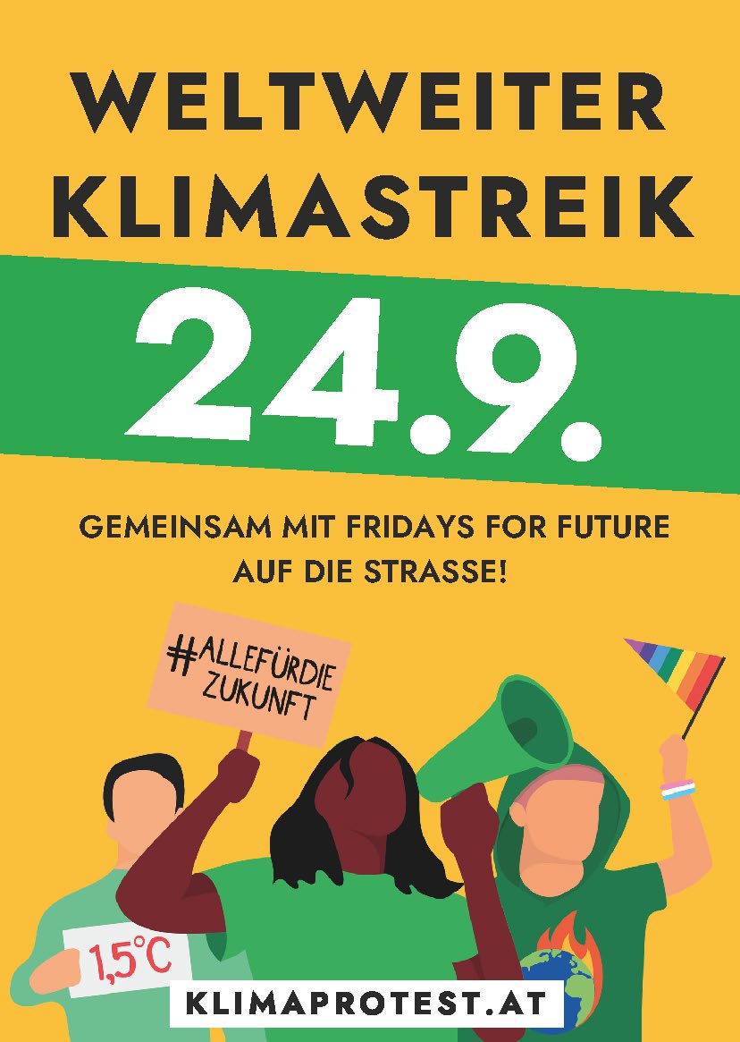 Einladung zum 8. Weltweiten Klimastreik,