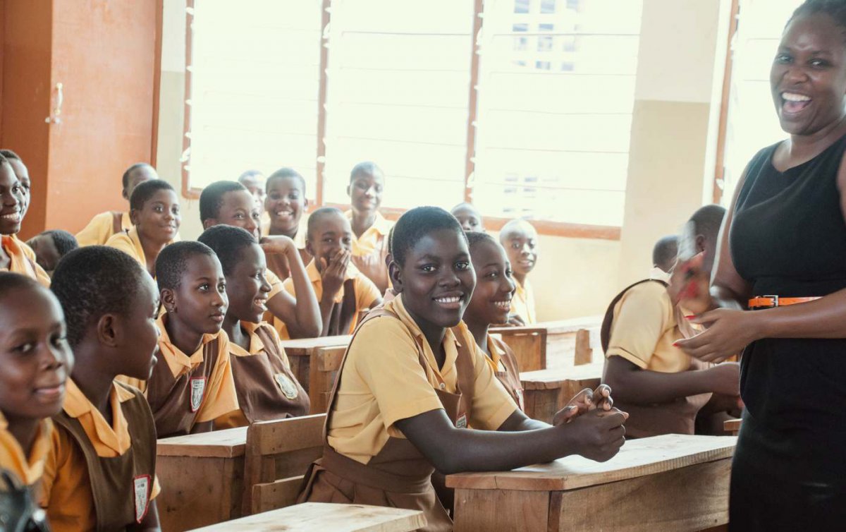 Einen Einblick in das Leben in Afrika gibt der Workshop &quot;Erzähl mir was von Afrika&quot;, gestaltet von Brot für die Welt und der Partnerschaft mit Ghana, der von Pfarrgemeinden und Schulklassen gebucht werden kann. (Foto: Wikipedia/USAAID in Africa Ghana)