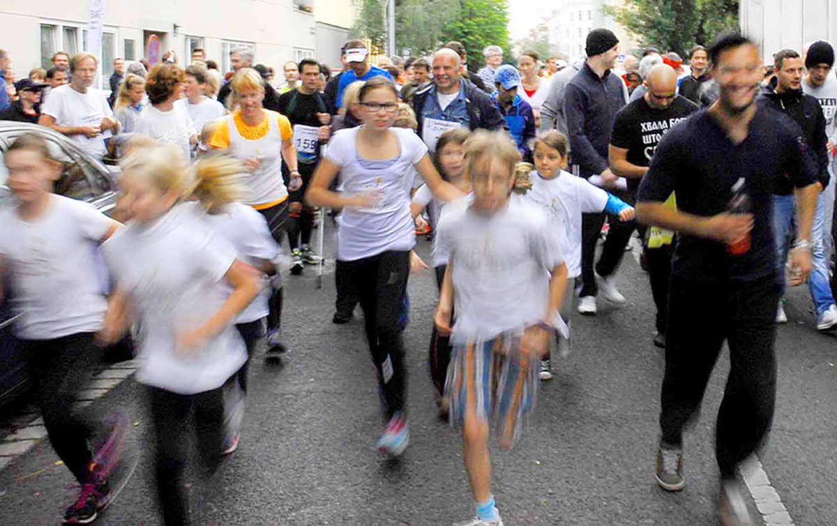 Bereits zum sechsten Mal findet heuer der Gefängnislauf in Wien-Floridsdorf statt. Foto: epd/Uschmann