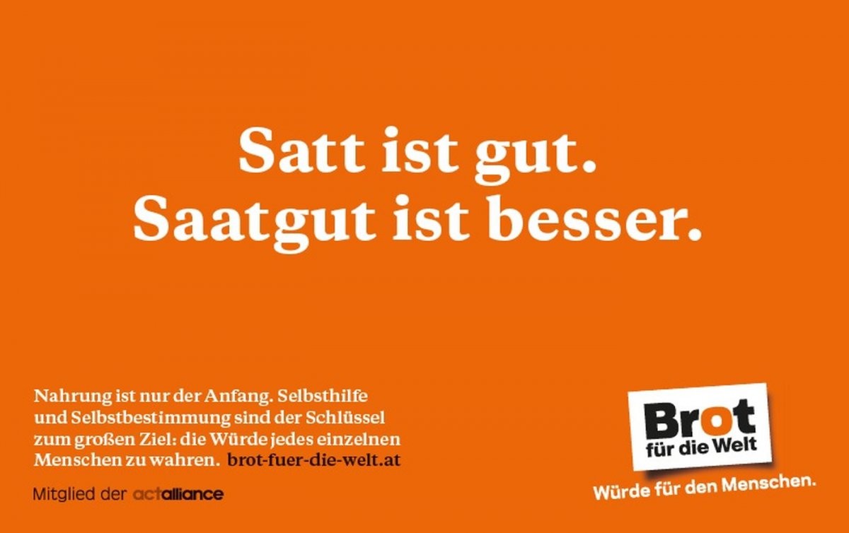 „Brot für die Welt“ startet eine neue Kampagne. (Foto: Brot für die Welt)