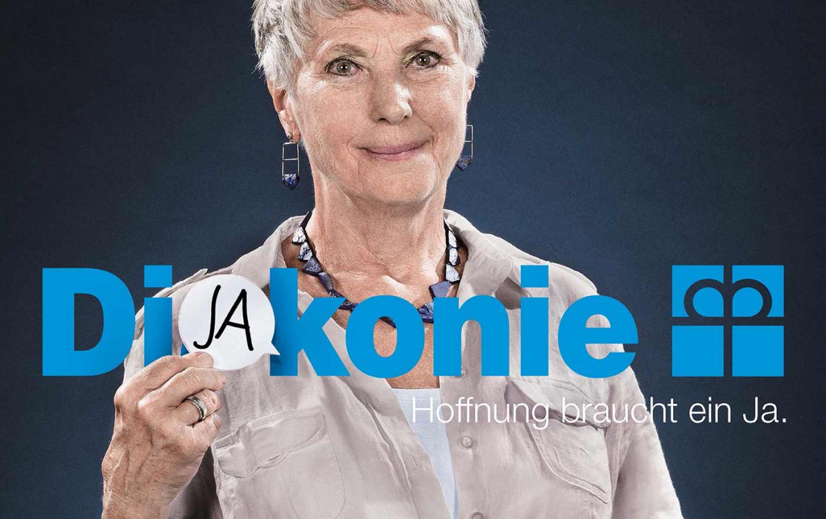 „Hoffnung braucht ein Ja“ – Die Diakonie will mit ihrer aktuellen Kampagne den Zusammenhalt stärken.