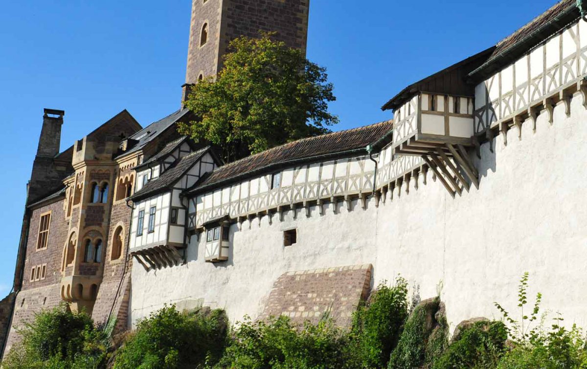 Ein differenziertes Luther-Bild zeichnete Bischof Michael Bünker bei einem Gesprächsabend im Wien Museum. Im Bild die Wartburg, auf der Luther das neue Testament übersetzte. Foto: epd/Uschmann