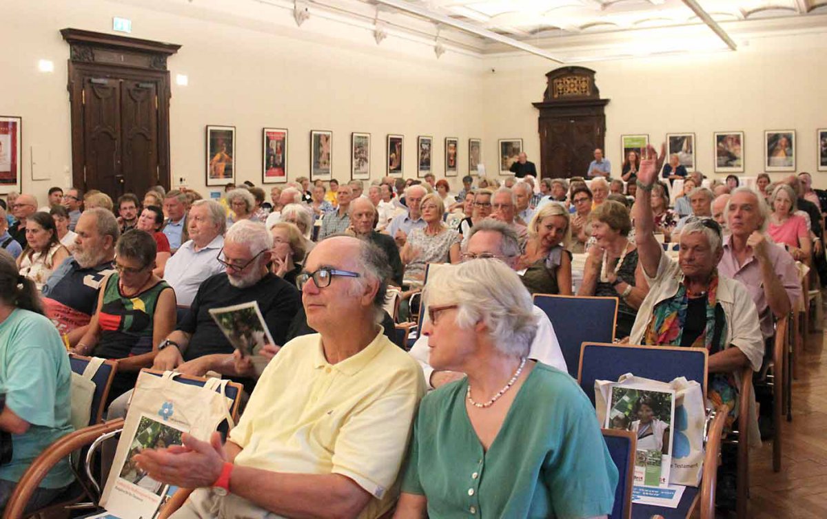 Über 140 Besucher und Besucherinnen informierten sich im Herbst 2016 über Erbrecht, Testament und Patientenverfügung im Kunsthistorischen Museum Wien. (Foto: FVA) 