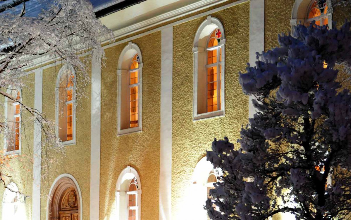   Die diesjährige Christvesper kommt am Heiligen Abend aus Bad Goisern. Foto: epd/M. Uschmann