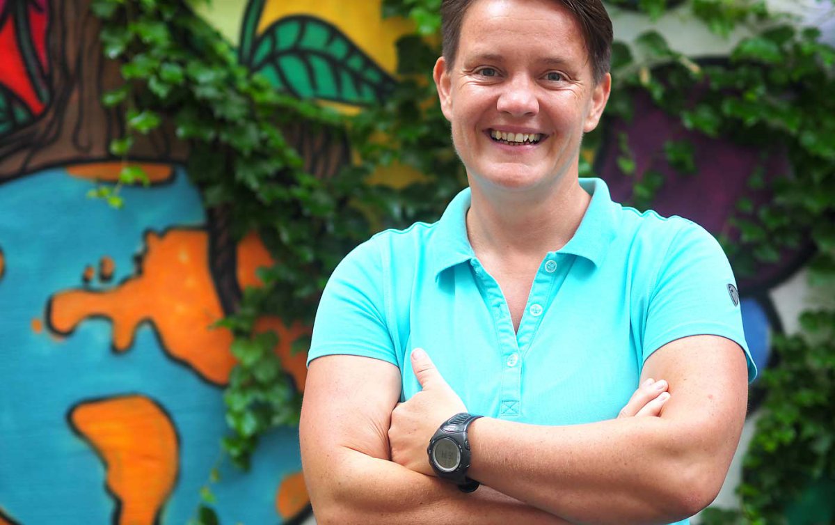 Seit gut einem Jahrzehnt vor allem für Frauenrechte und Ernährungssicherheit aktiv: Nina Hechenberger, die neue Leiterin von Diakonie Katastrophenhilfe und Brot für die Welt. Foto: Hager/Diakonie