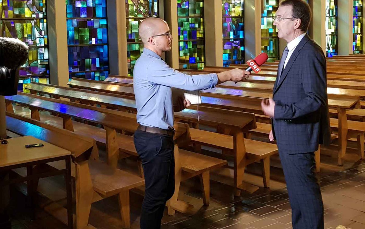 Es gehe ihm darum, rechtliche Lücken aufzuzeigen und die EntscheidungsträgerInnen wachzurütteln, so Synodenpräsident Peter Krömer. Foto: epd/Michael Windisch