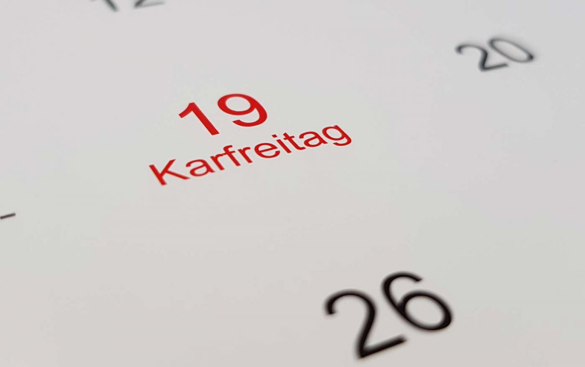 Bald für alle ein Feiertag? Jetzt ist die Politik gefordert, die aktuelle Karfreitagsregelung zu ändern. Foto: epd/Michael Windisch
