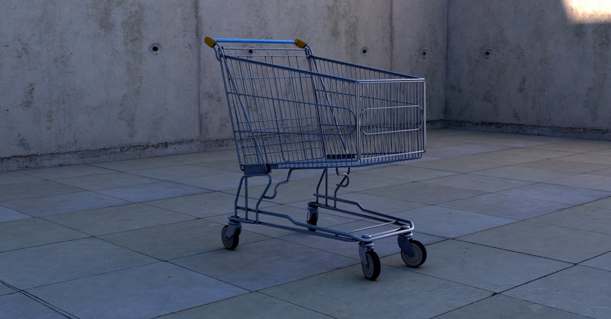 Leerer Einkaufswagen: Fehlende Rechtssicherheit bei der Mindestsicherung betrifft vor allem pflegende Angehörige und Alleinerziehende, kritisiert die Armutskonferenz. Foto: pixabay.com/PIRO4D
