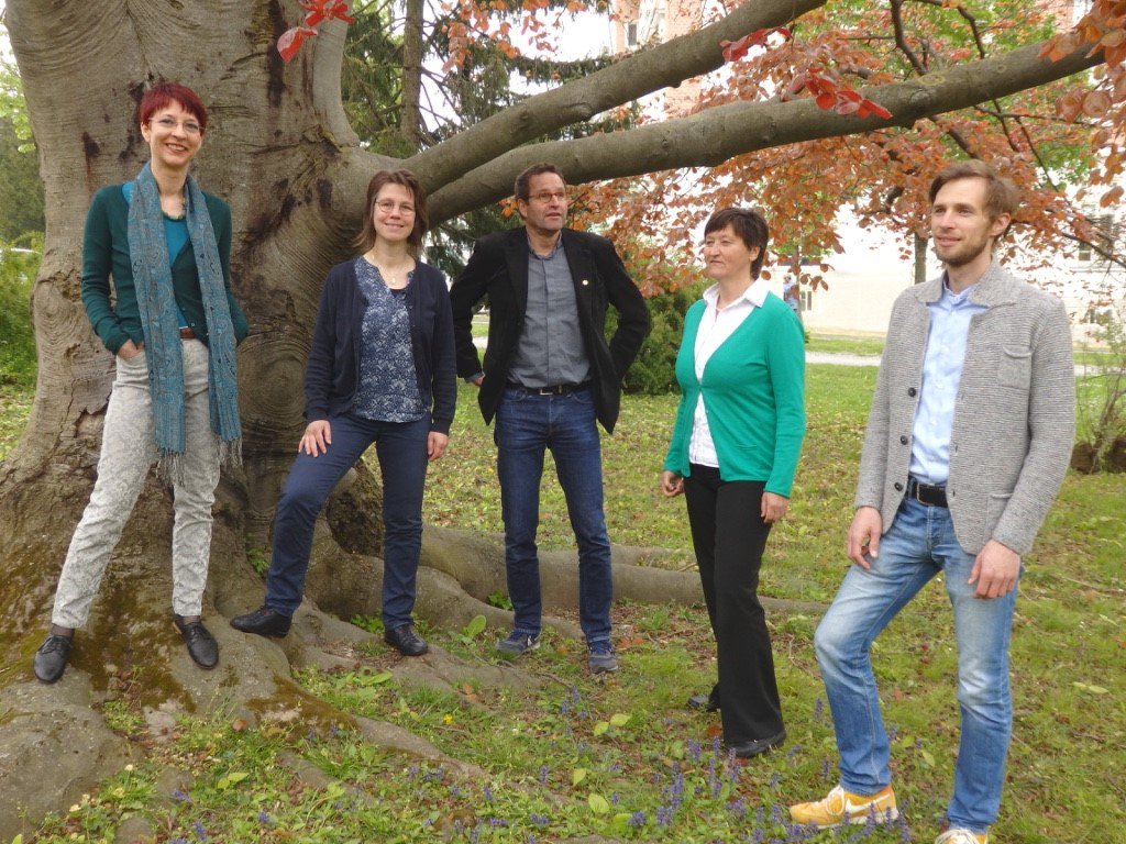 Ökumenische Seelsorge: Mag. Christa Wameseder, Mag. Claudia Schröder, Mag. Jürgen Krause, Mag. Margret Wohlfahrt, Mag. Bernhard Stocker. Foto: OWS Seelsorge