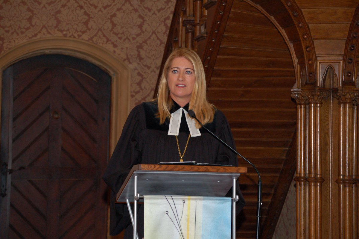 Oberkirchenrätin Ingrid Bachler.
